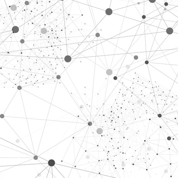 Vector network background abstract polygon triangle. 