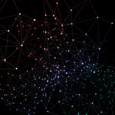 vektör arka plan tasarımı dalgalı. 