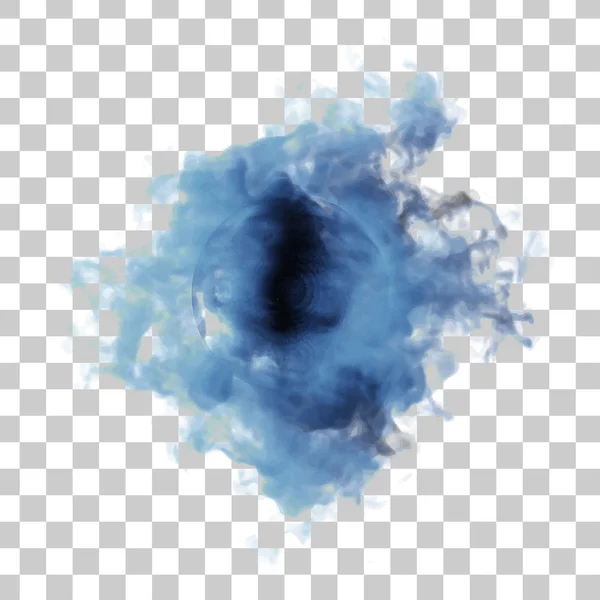 Nube azul del vector . — Archivo Imágenes Vectoriales