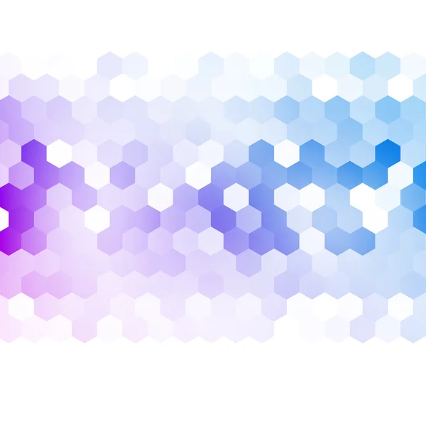 Vecteur abstrait 3d hexagonal . — Image vectorielle