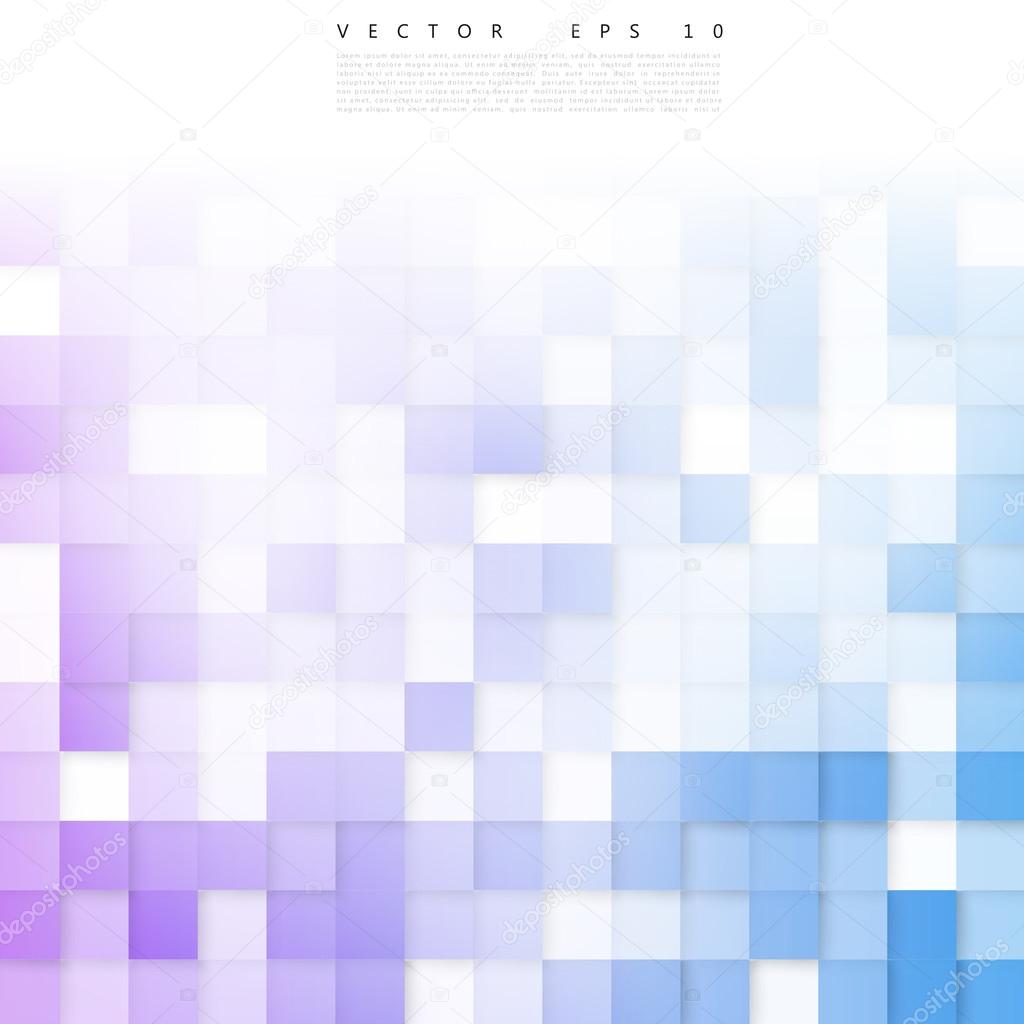 Vector Abstract geometric shape from gray cubes. 