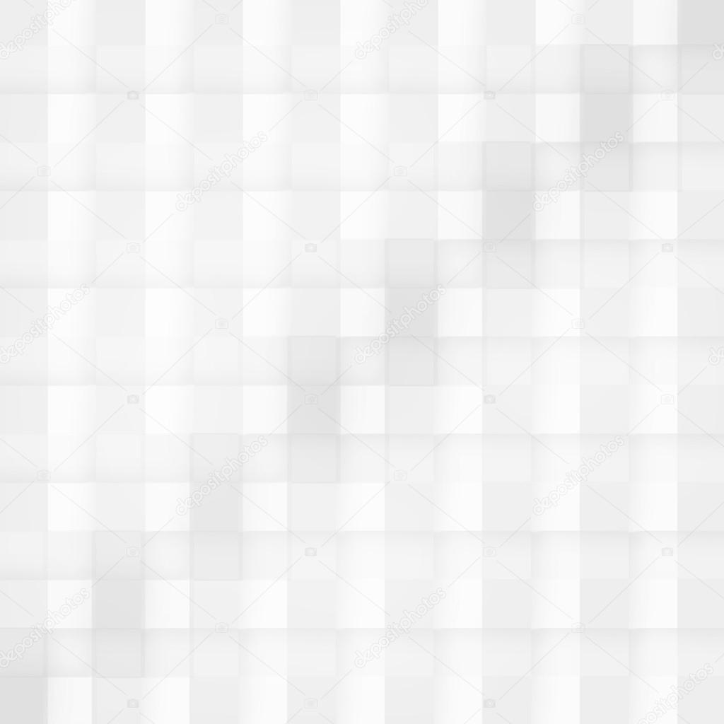 Vector Abstract geometric shape from gray cubes. 