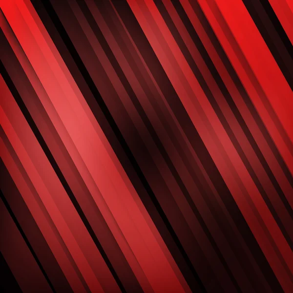 Vektor abstrakte geometrische Form aus Rot — Stockvektor