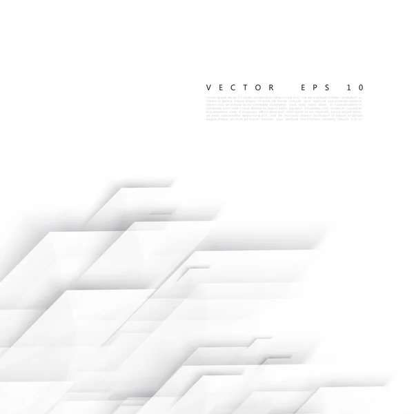 Vektor abstrakte geometrische Form aus grauer Diagonale. — Stockvektor