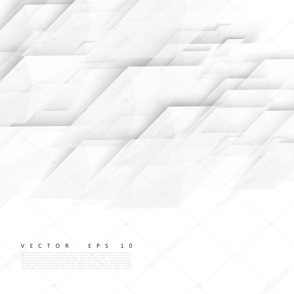 Vector Abstract geometric shape from gray diagonal romb. 