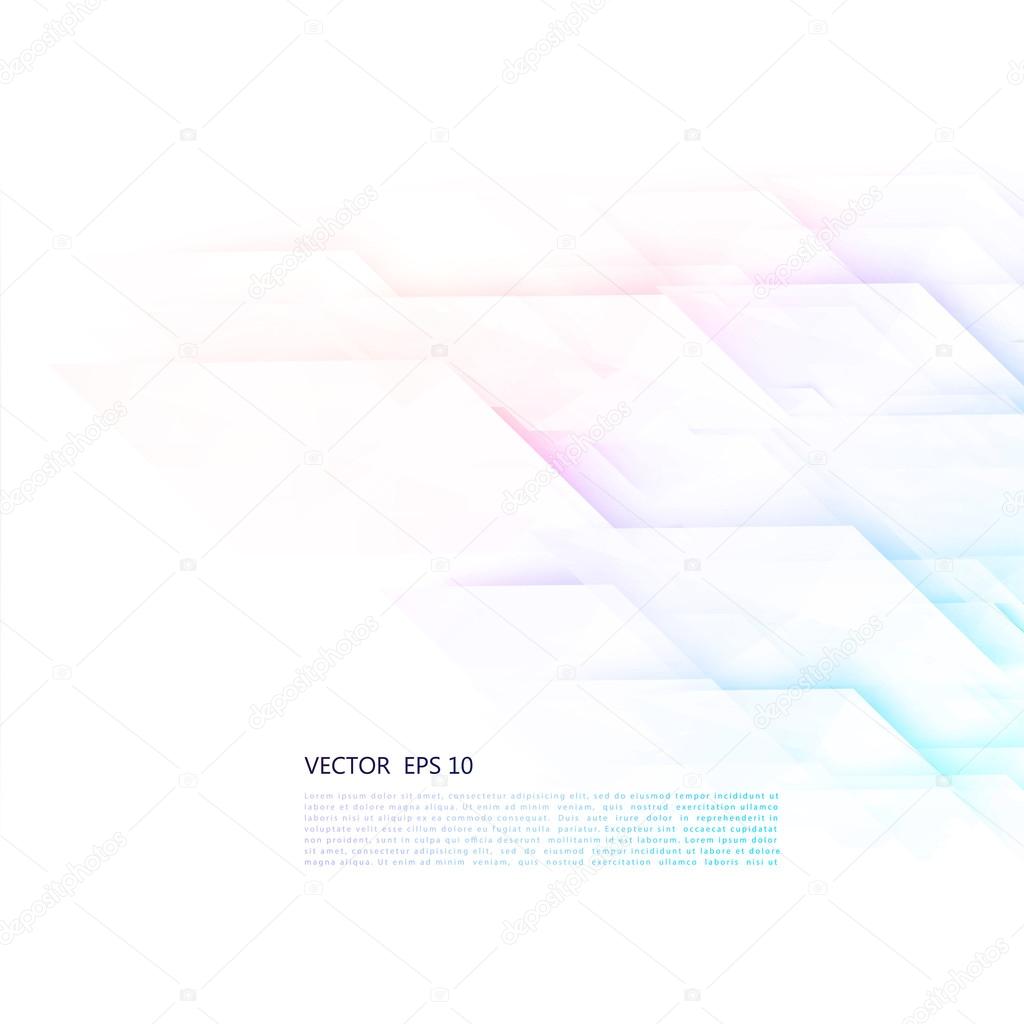 Vector Abstract geometric shape from gray diagonal romb. 