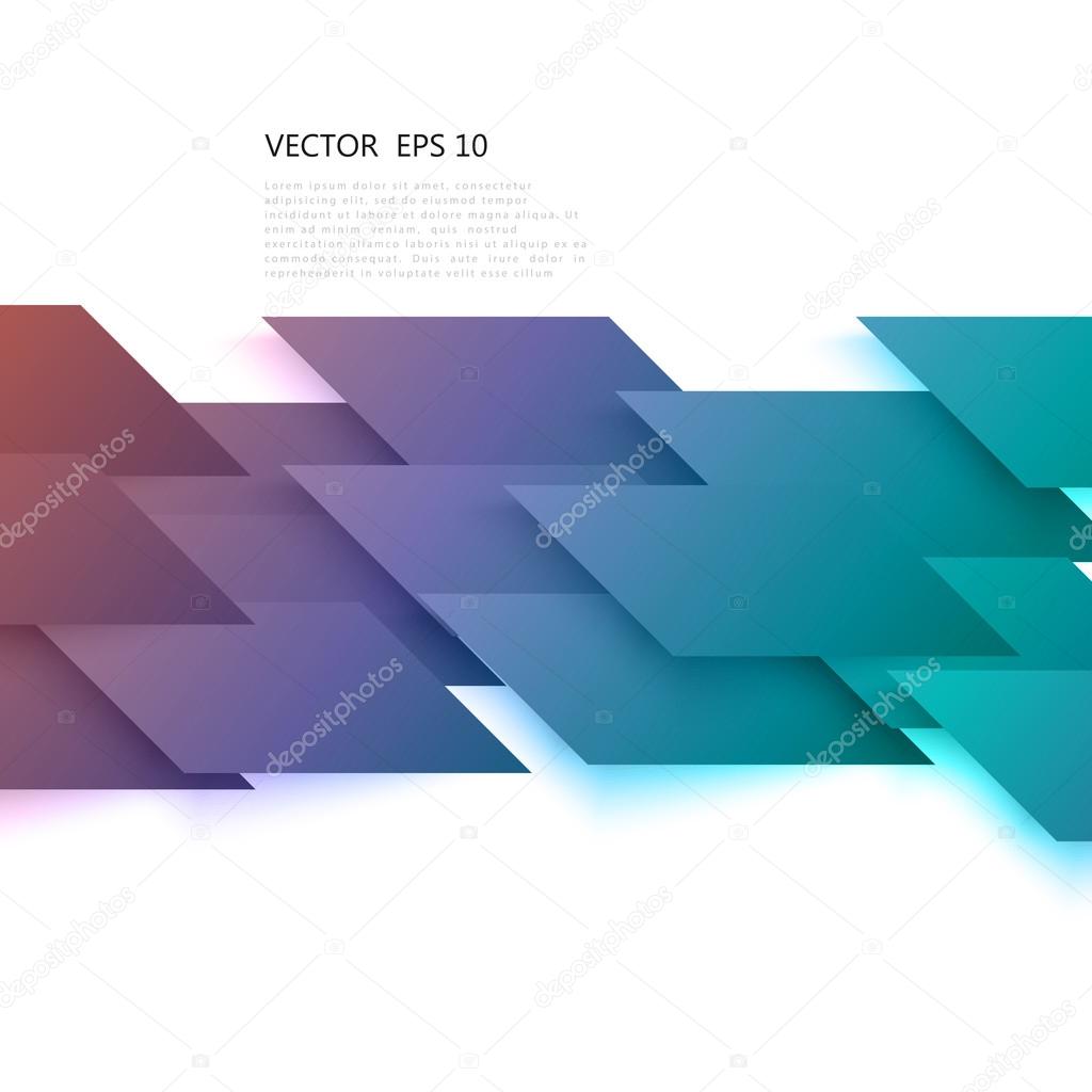 Vector of Vector Abstract geometric shape from gray diagonal romb. Vector Abstract geometric shape from gray diagonal romb. White stock vector