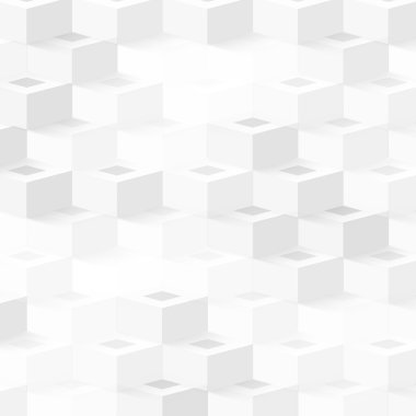 Vektör soyut geometrik şekil küpleri. 