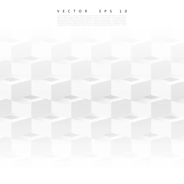 Vektorové abstraktních geometrických tvarů z kostek. — Stockový vektor