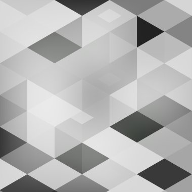 Vektör soyut geometrik şekil küpleri. 