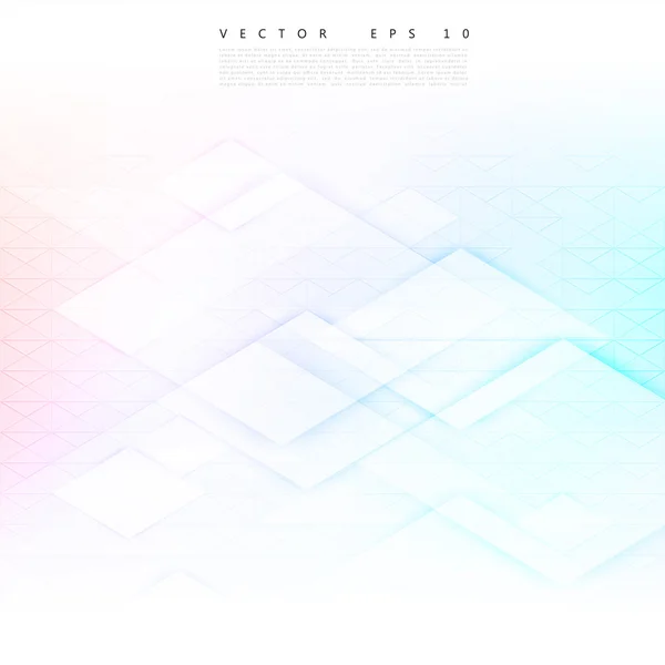 Vector abstracte geometrische vorm van driehoeken. — Stockvector