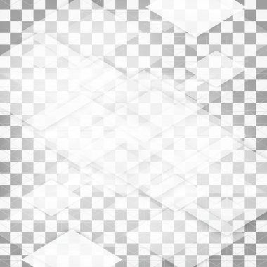 Vector Abstract geometric shape from triangles.  clipart