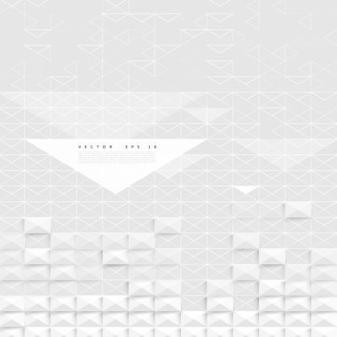 Vektör soyut geometrik şekle üçgen. 