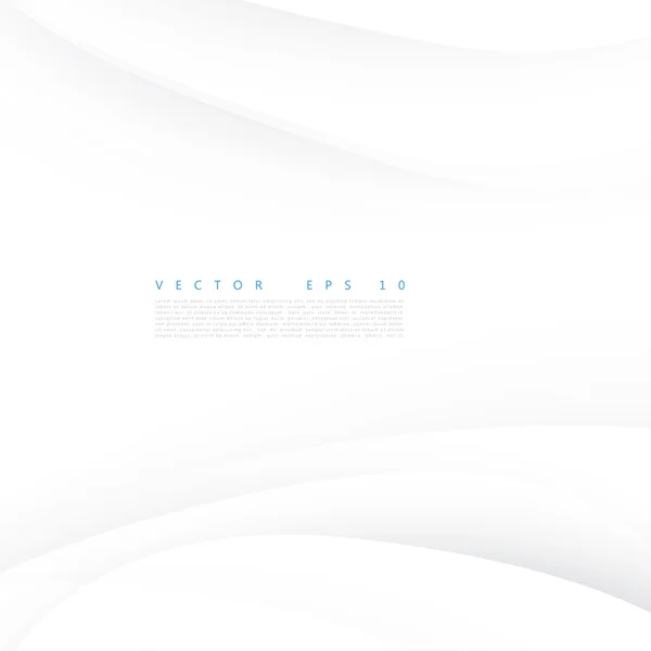 Vektör beyaz dalgalı Banner.