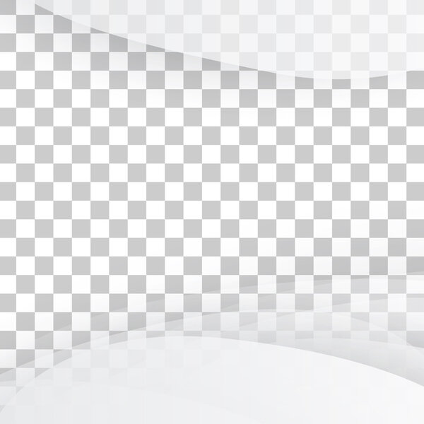 Векторное белое волнистое знамя
.