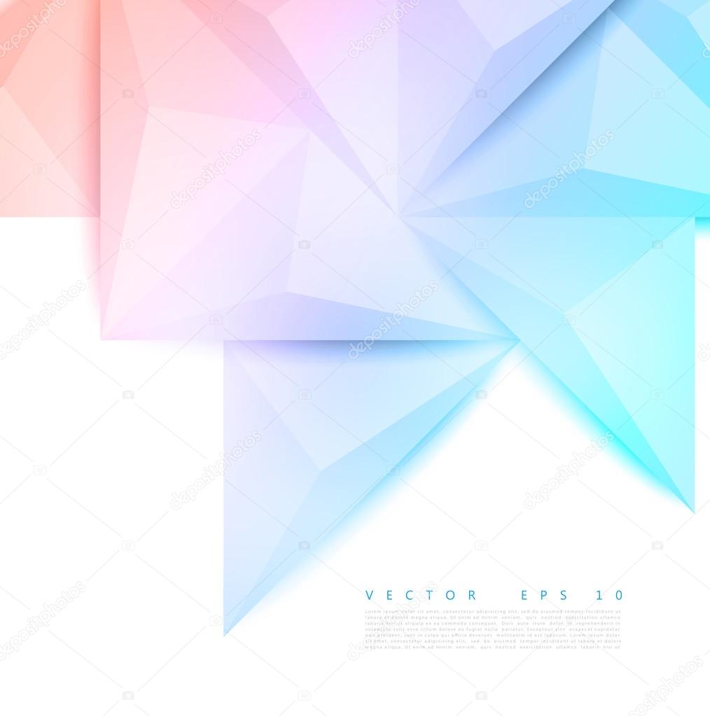 Vector background abstract polygon triangle.