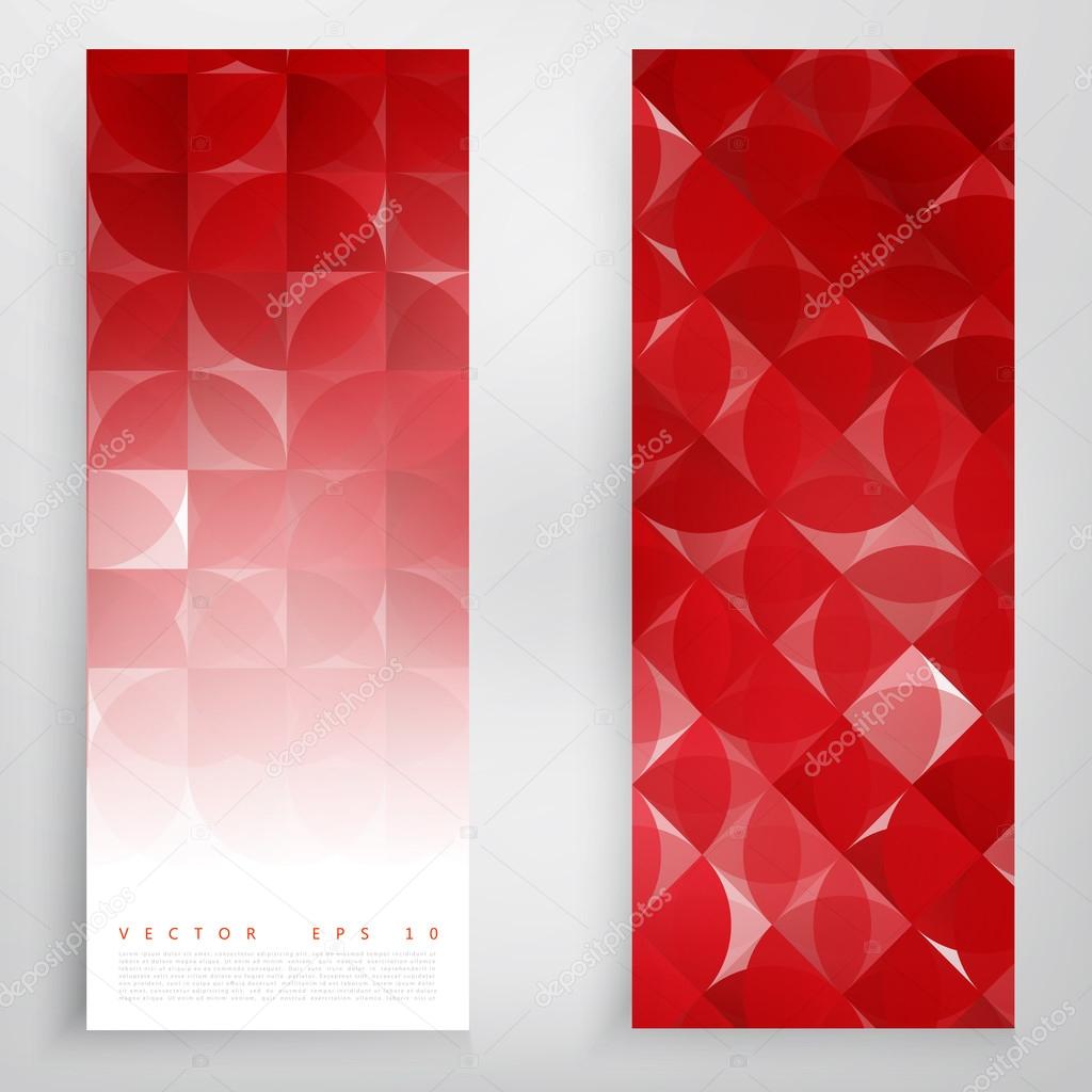 Vector modern geometrical abstract background.