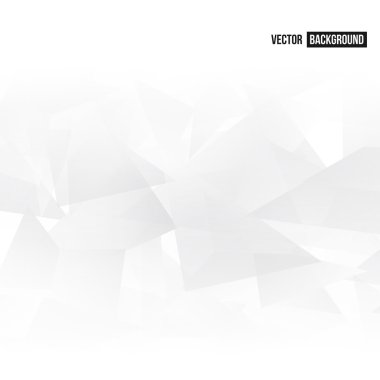 Vektör soyut geometrik şekil gri üçgen