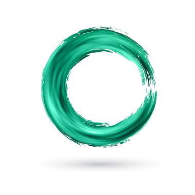 Parlak yuvarlak sıçrama