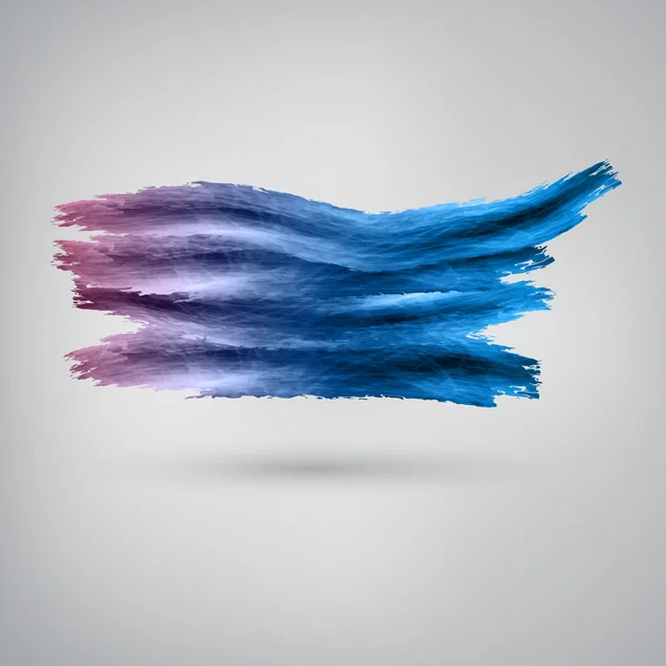 Éclaboussure bleu vif — Image vectorielle