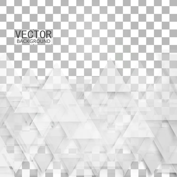 Gray triangular shapes — Stock vektor