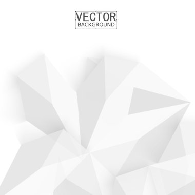 Abstract polygon triangles.