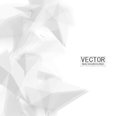 Abstract polygon triangles.