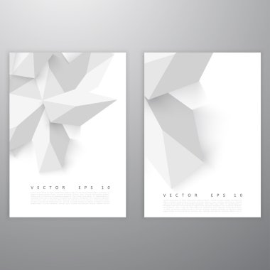 Abstract polygon triangles.