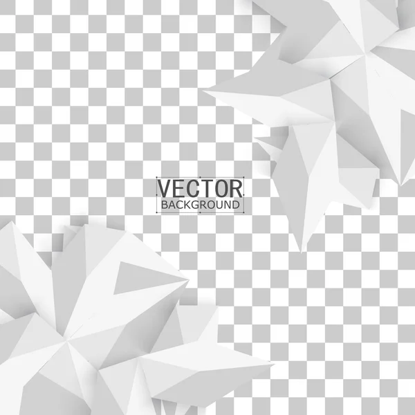 Abstract polygon triangles. — Stockvector