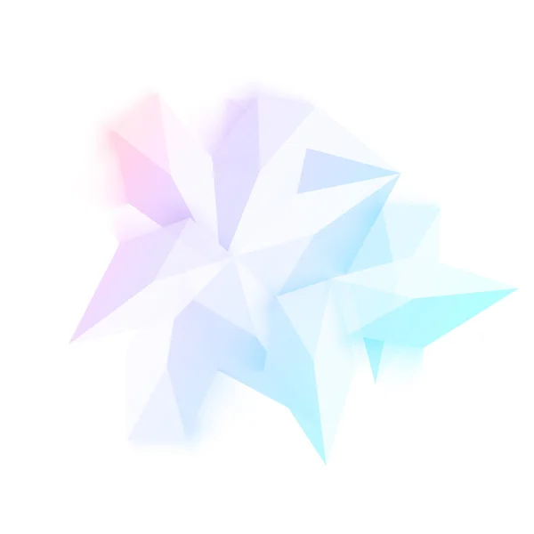 Abstract polygon triangles. — ストックベクタ