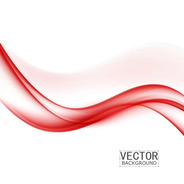 Curva de fundo vermelho . —  Vetores de Stock