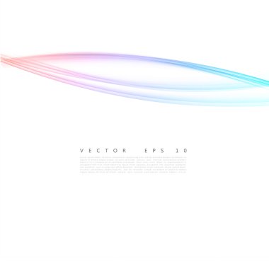 white of wavy banner.