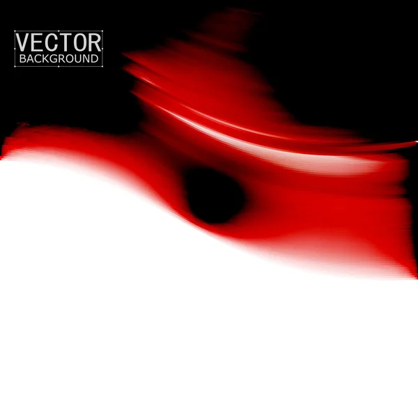 Curva de fundo vermelho . — Vetor de Stock