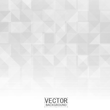 Vektör soyut geometrik şekil gri.