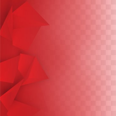 Vektör soyut geometrik şekil gri.