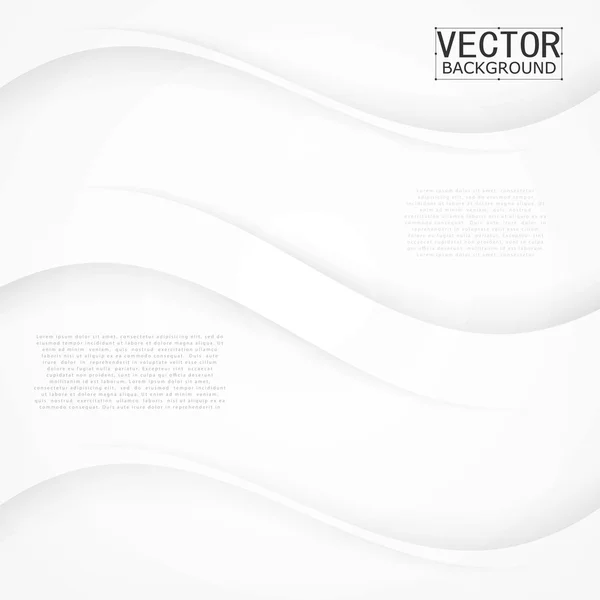 Curva de fundo branco — Vetor de Stock