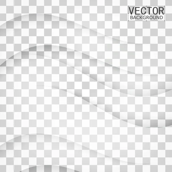 Transparent background curve — Stock Vector