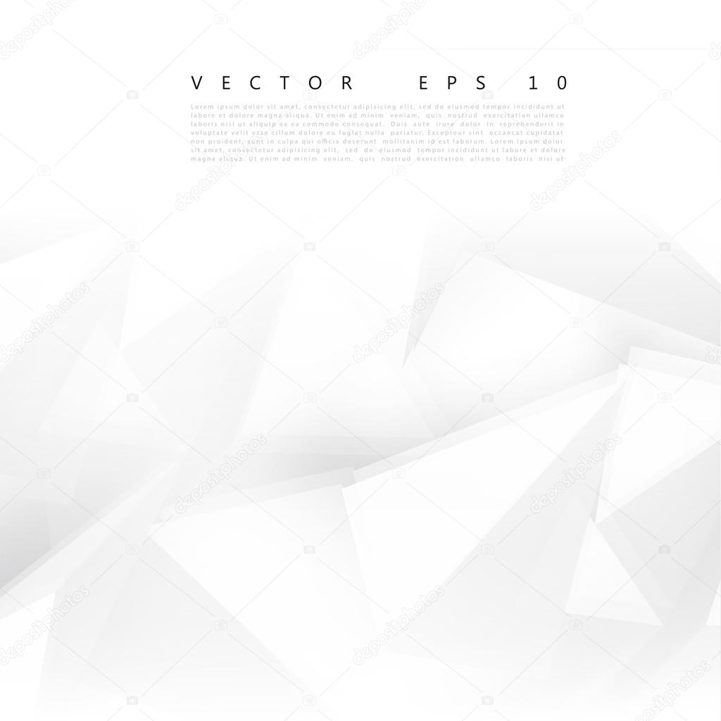 Vector Abstract geometric shape from gray.