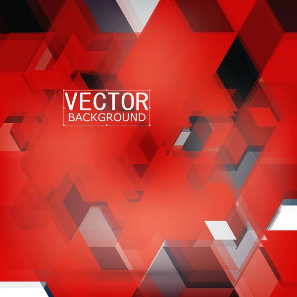 Vector Abstract Design Hexagonal Background — Stock Vector