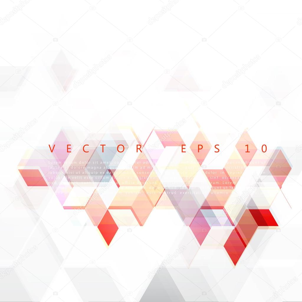 Vector Abstract Design Hexagonal Background