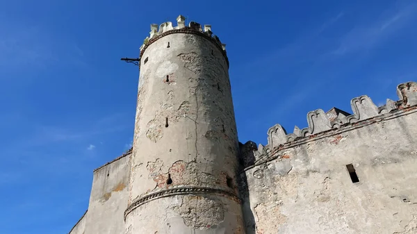 Widok Wieżę Zamku Boskovice Republice Czeskiej Obraz Stockowy