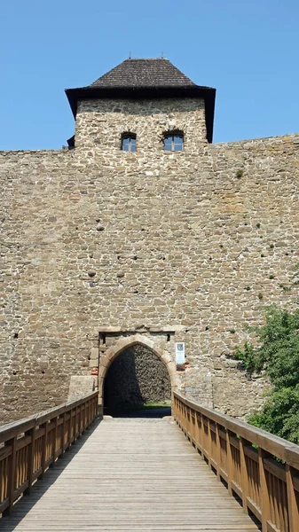 Vista Entrada Castillo Helfstyn República Checa —  Fotos de Stock