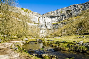 Malham Cove, North Yorkshire, İngiltere