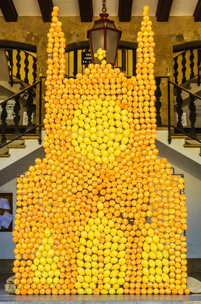 Orange festival in Soller — Stock Photo, Image