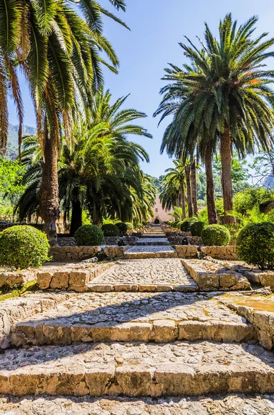 Jardines de Alfabia en Mallorca — Foto de Stock