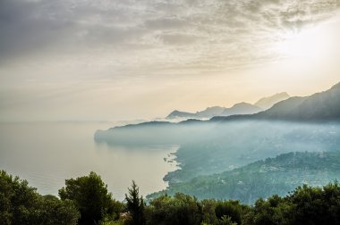 Kıyı şeridi Mayorka Adası