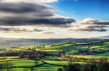 Cumbria'deki/daki oteller İngilizce kırsal haddeleme.