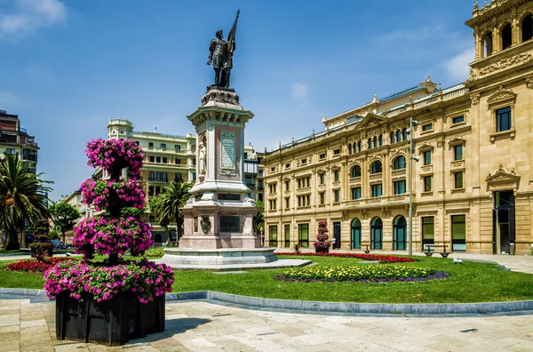 De Okendo Plaza San Sebastian, İspanya.