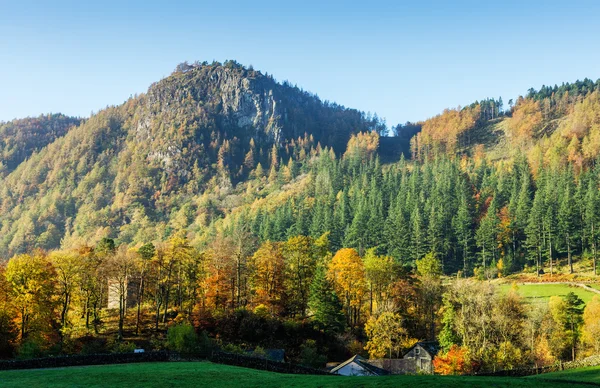 Podzimní krajina Cumbria, Anglie — Stock fotografie