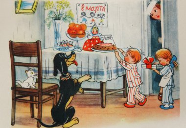 Sovyet kartpostal